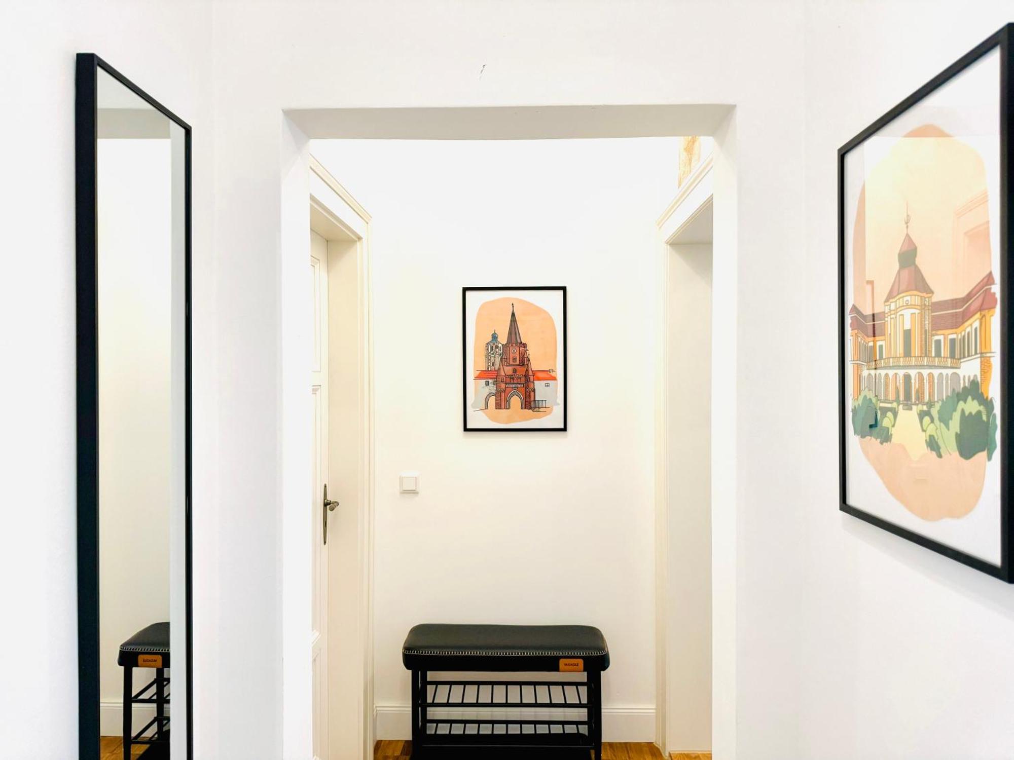 E&K Living - Design Apartments - Netflix - Audi - In Village - Free Parking อินโกลชตัดต์ ภายนอก รูปภาพ